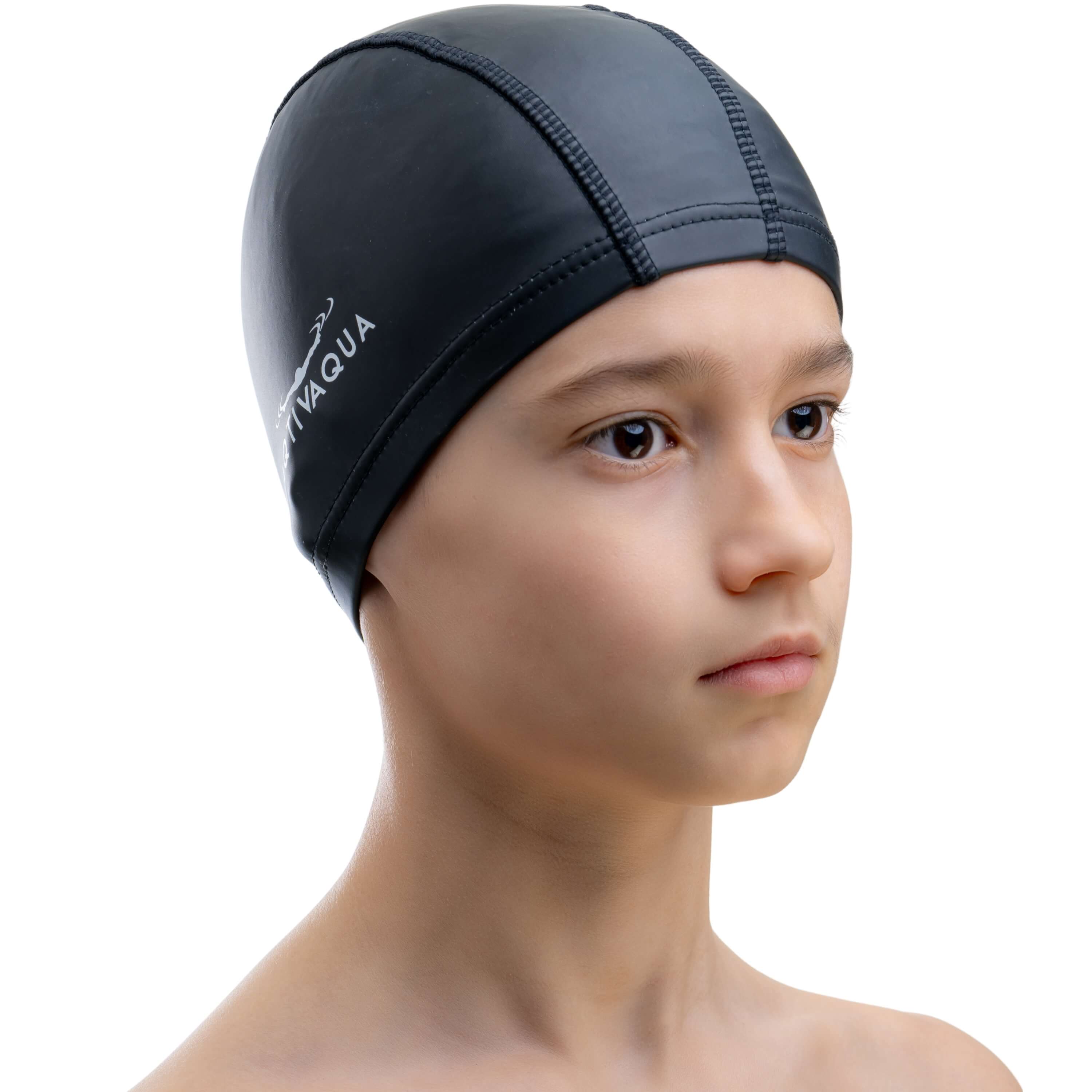 Kids lycra swim cap on sale