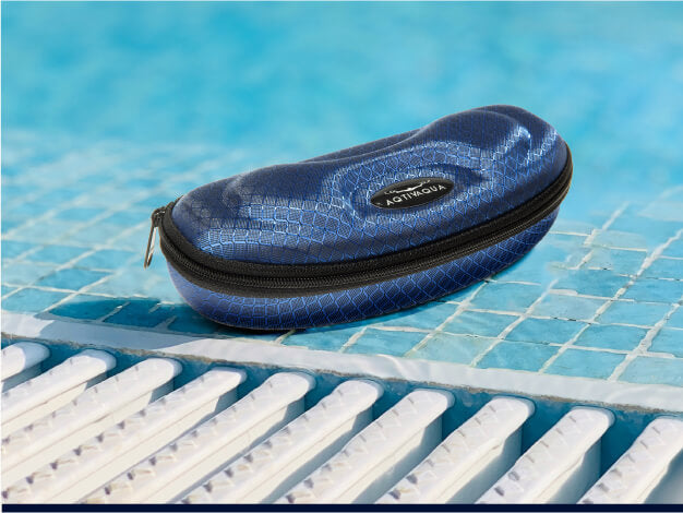 AQTIVAQUA SHOCK Protective Case for Swim Goggles – protect your goggles and eyewear with our durable and water-resistant case designed for ultimate convenience and protection. Perfect for poolside storage and transportation