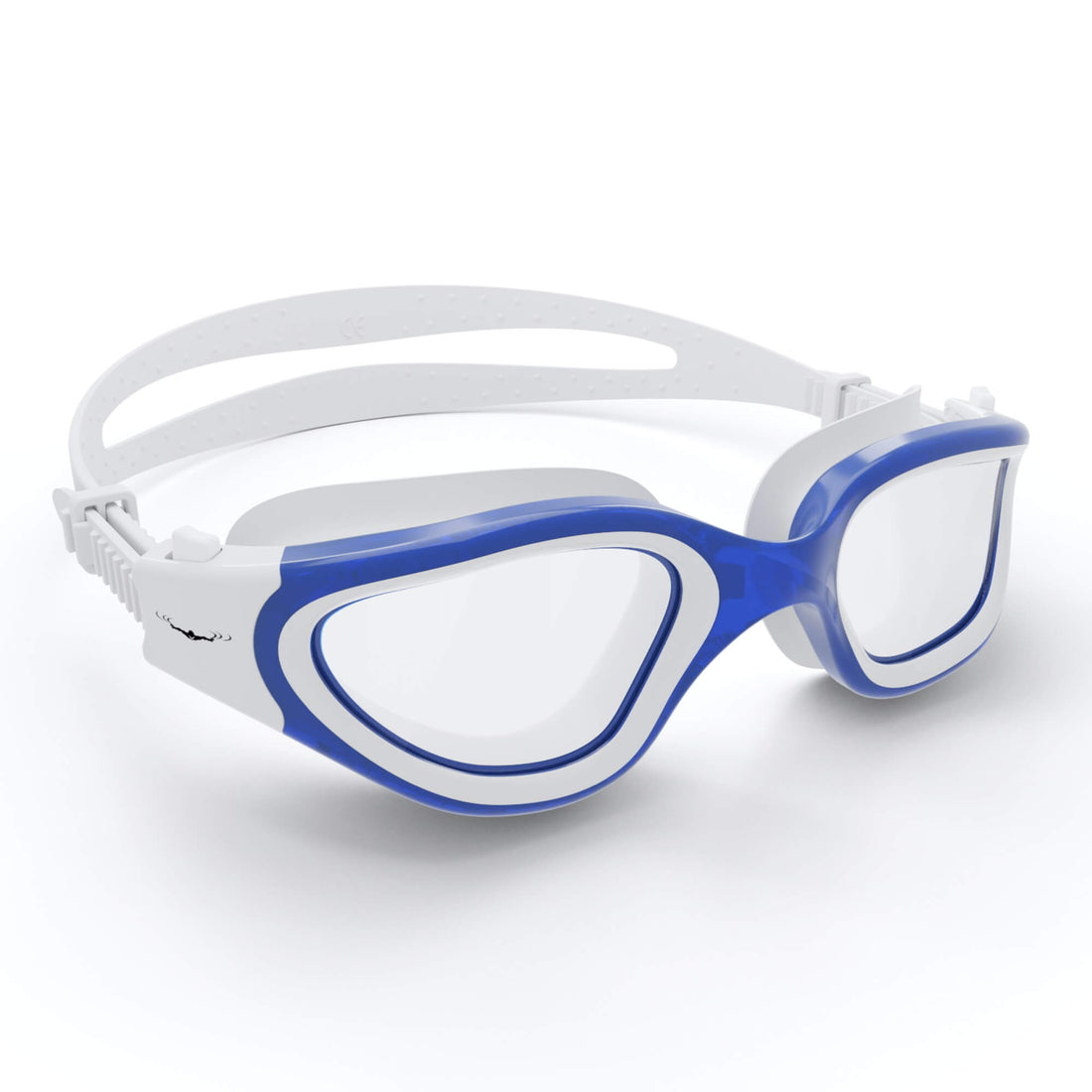 AqtivAqua Swimming Goggles, DX Wide View Swim Goggles for Adult Men Women,  Anti Fog No Leaking