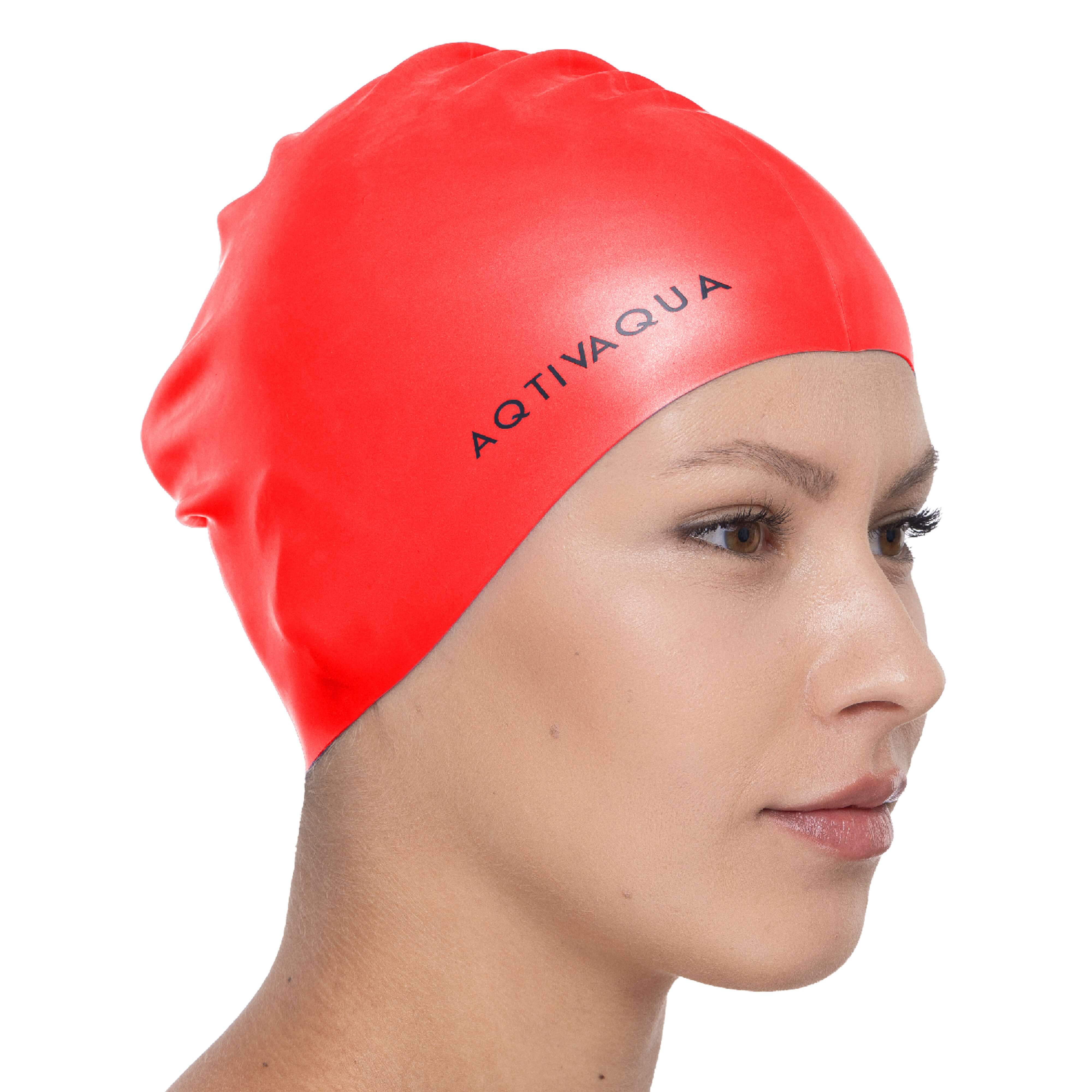 Red store swimming cap